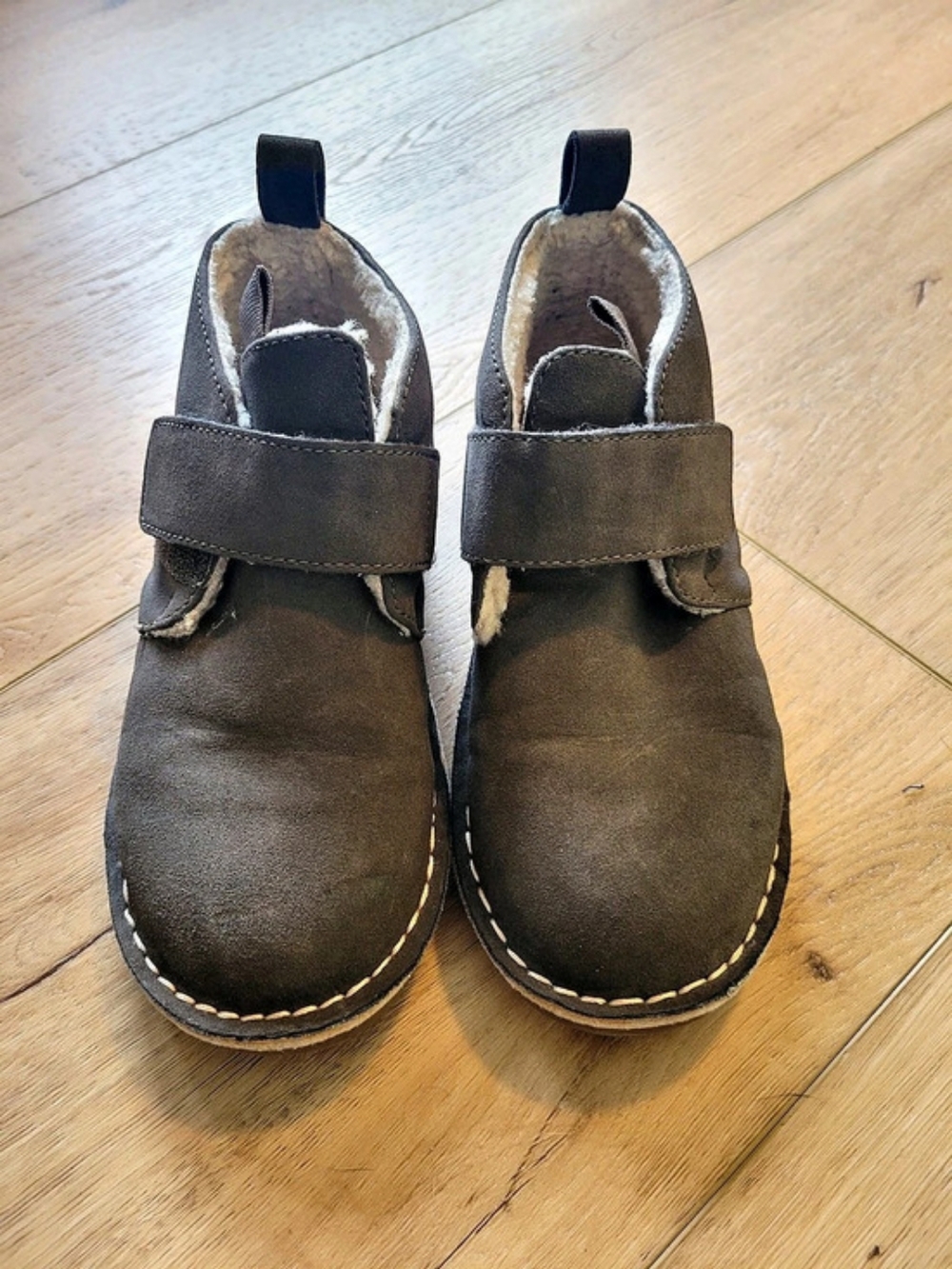 Nordstrom Brown Ankle Boots Boys Size 12